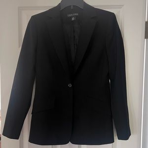 CASUAL CORNER black wool blazer size 2 great condition